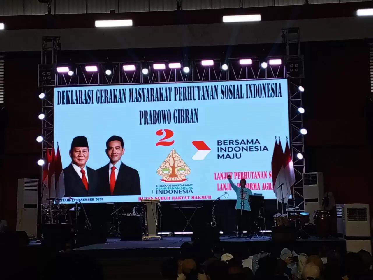 Gema PS Indonesia Deklarasi Dukung Prabowo-Gibran