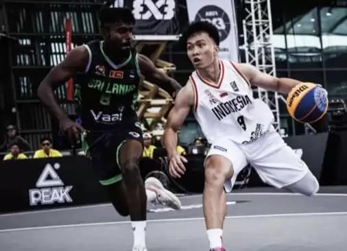 Timnas 3X3 Putra Kandas di Tangan Sri Lanka 14-21 Asia Cup 2024