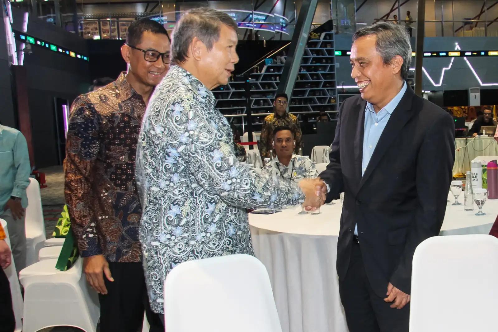 Dirut BTN Nixon LP Napitupulu dan Ketua Satgas Perumahan, Hashim S. Djojohadikusumo (Foto: BTN)