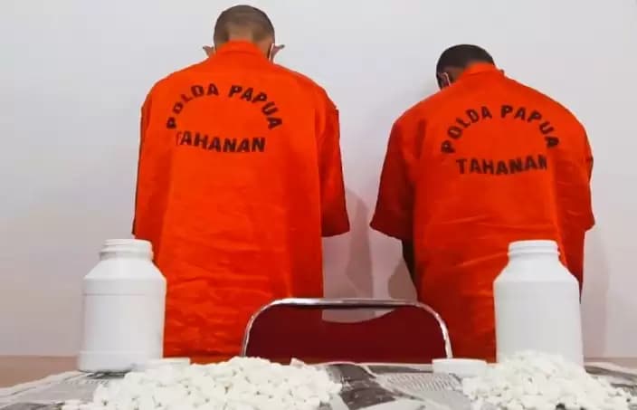 Polda Papua Ringkus Pemilik Pil Koplo di kawasan Hamadi