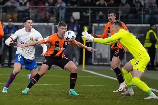 Shakhtar Donetsk Kalahkan Barcelona di Liga Champions