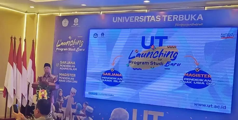 Resmi! Universitas Terbuka Luncurkan Program Studi Magister MPAD dan S1 PAI