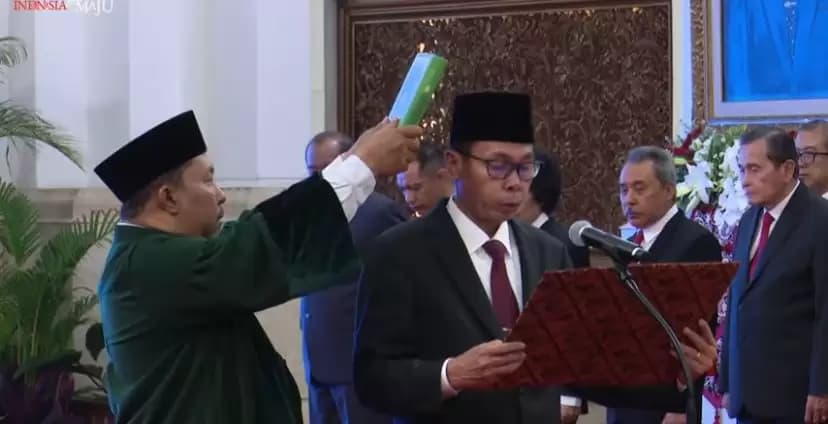 Nawawi Pomolango Resmi Dilantik Jadi Ketua KPK