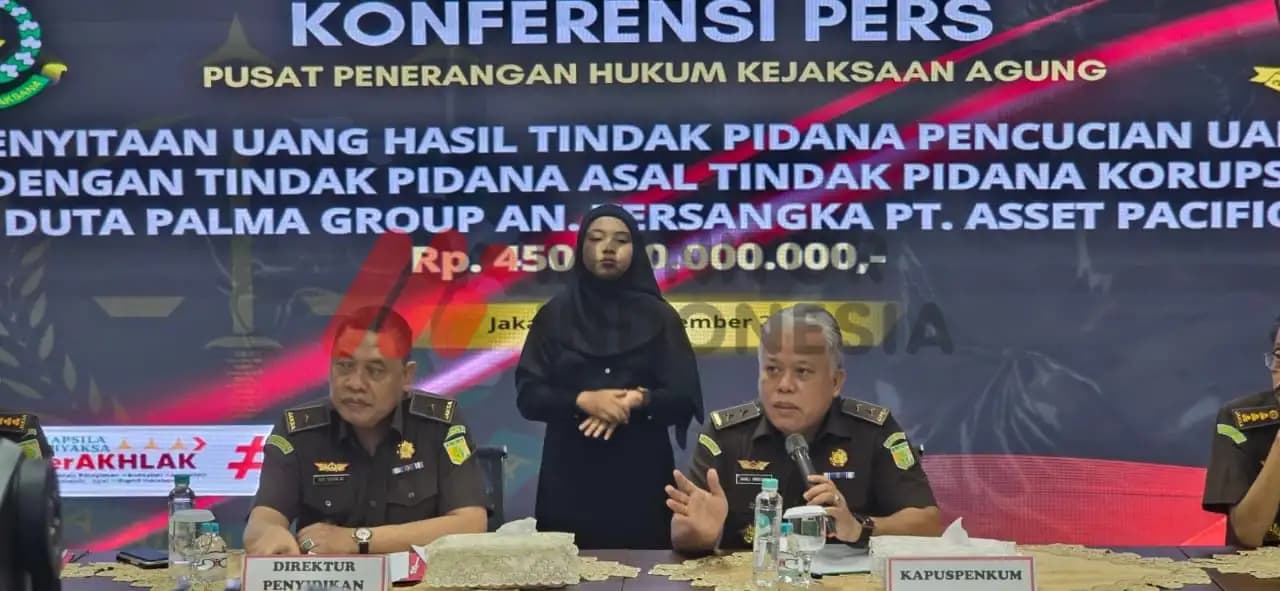 Penyitaan dari hasil pengembangan korupsi yang melibatkan Surya Darmadi dan Raja Tamsil Rahmat kekuatan hukum tetap (Foto: Dok MI)