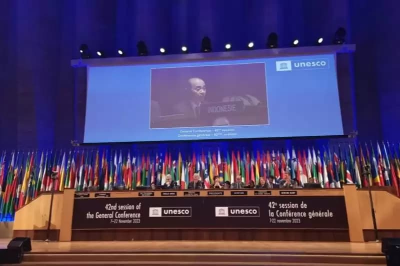 Bahasa Indonesia Ditetapkan Jadi Bahasa Resmi Konferensi Umum UNESCO