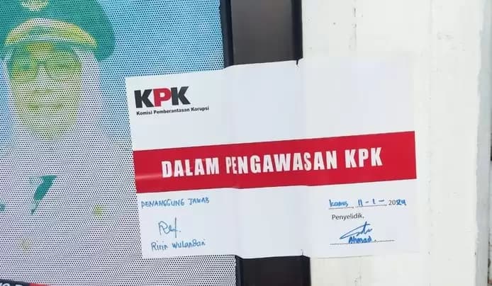 OTT Bupati Labuhanbatu, KPK Segel Ruangan Kantor Pemkab