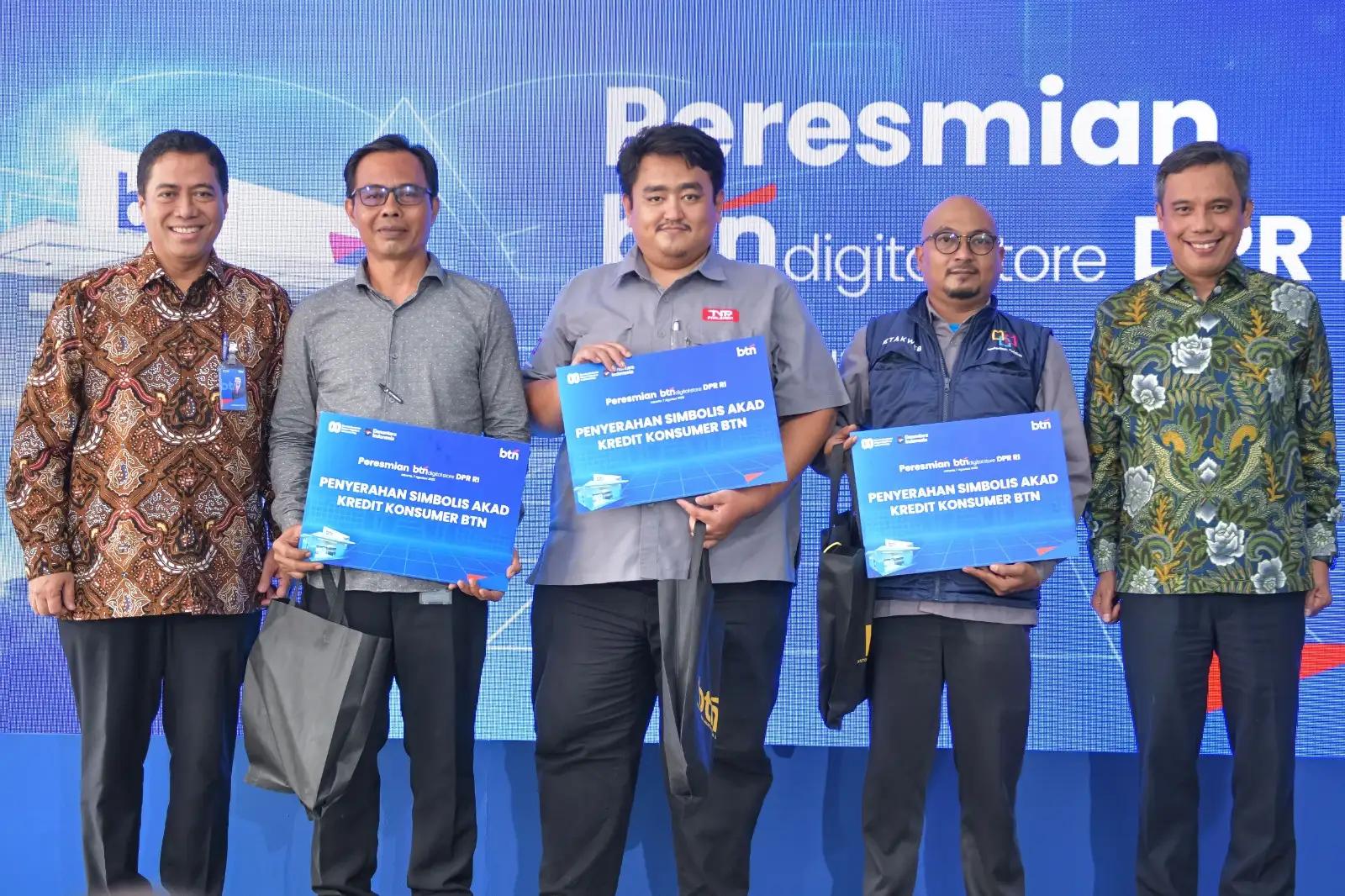 BTN Digital Store Resmi Hadir di DPR (Foto: Dok BTN)
