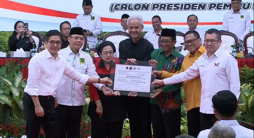 Pasangan Ganjar-Mahfud Teratas, Duet AMIN Gugur di Putaran Pertama
