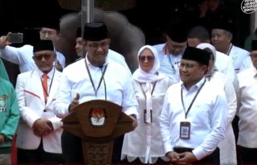 Duet AMIN Percaya KPU Profesional