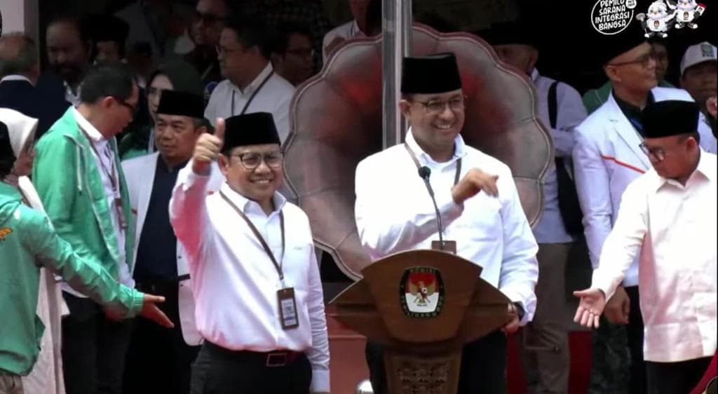 Cak Imin Klaim Dokumen Pendaftaran Pencalonan Presiden dan Wakil Presiden Dinyatakan Memenuhi Syarat