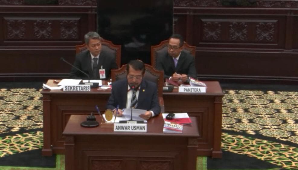 Terpilih Lagi Jadi Ketua MK, Anwar Usman Ucap Sumpah Jabatan pada Senin Pekan Depan