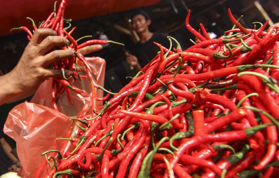 BPS: Cabai Merah dan Harga Migor Jadi Penyumbang Inflasi
