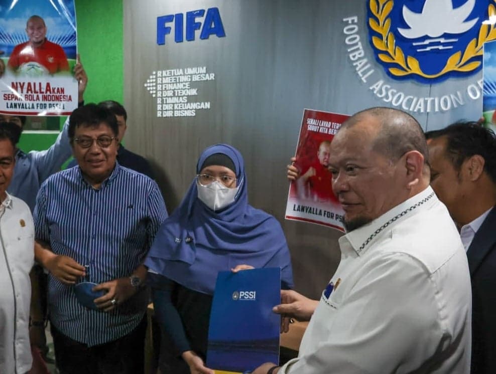 Simak! Ini Visi dan Misi Calon Ketum PSSI LaNyalla