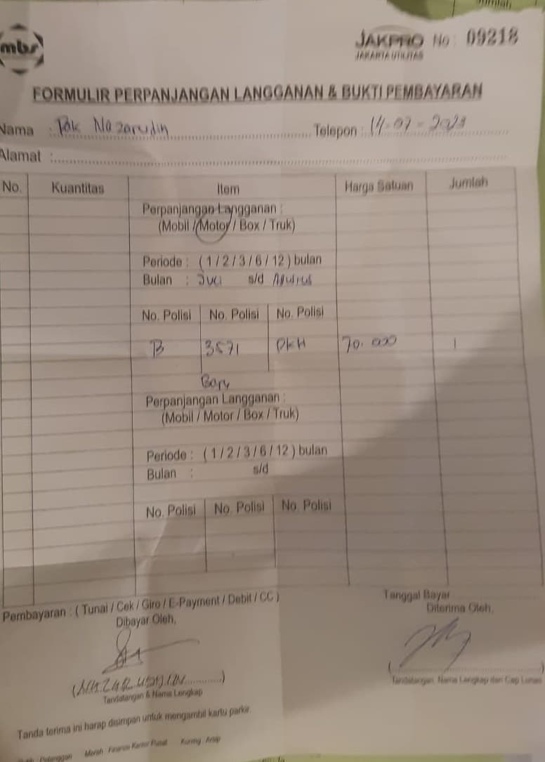 Pendapatan Parkir Berlangganan Fantastis! Jadi "Bancakan" Pejabat Pemprov DKI (3)