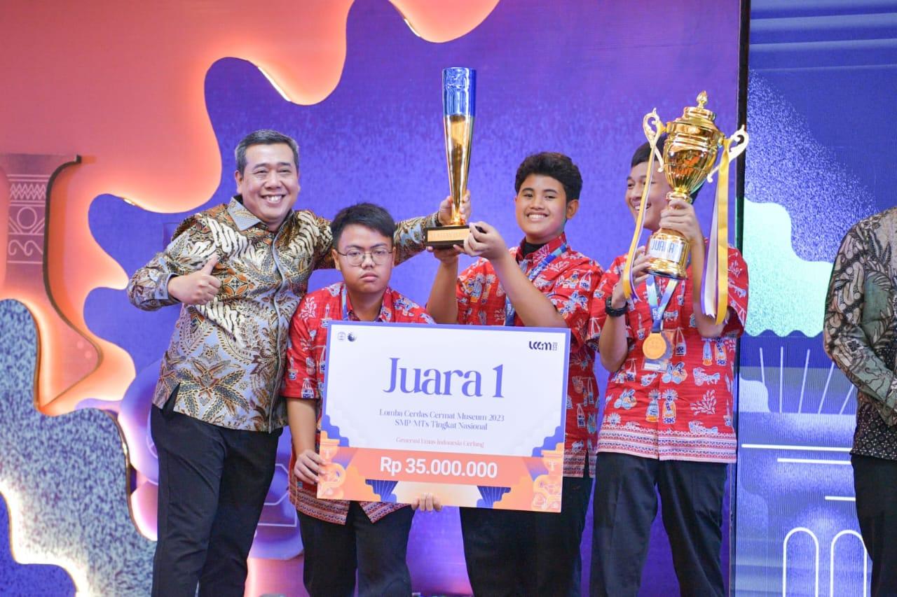 DKI Jakarta Raih Piala Mahavidya LCCM 2023, Mendikbudristek Dorong Generasi Muda Cintai Museum