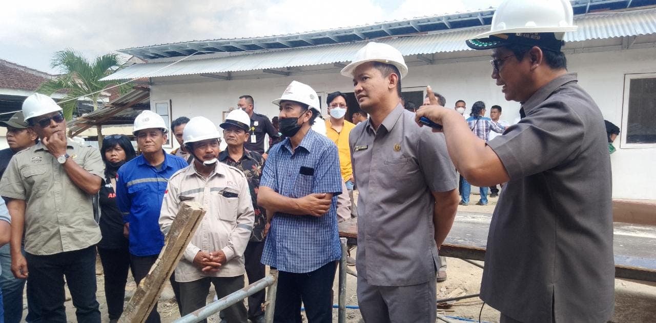 DPRD Kabupaten Blitar Tinjau Pembangunan Gedung ICU RSUD Ngudi Waluyo