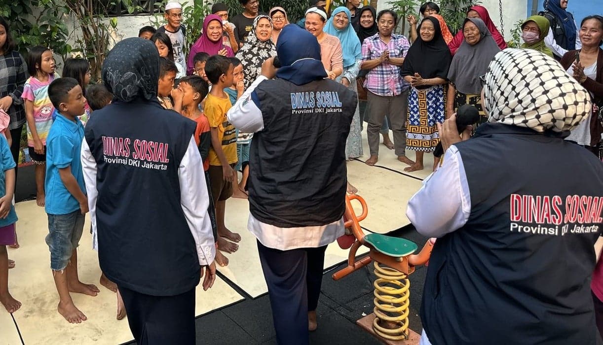 Dua Hari Berturut-turut, Dinsos DKI Jakarta Beri Layanan Psikologis Terhadap Korban Kebakaran