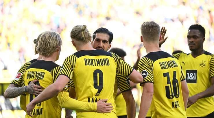 Dortmund 6-1 Wolfsburg, Haaland Cetak Brace