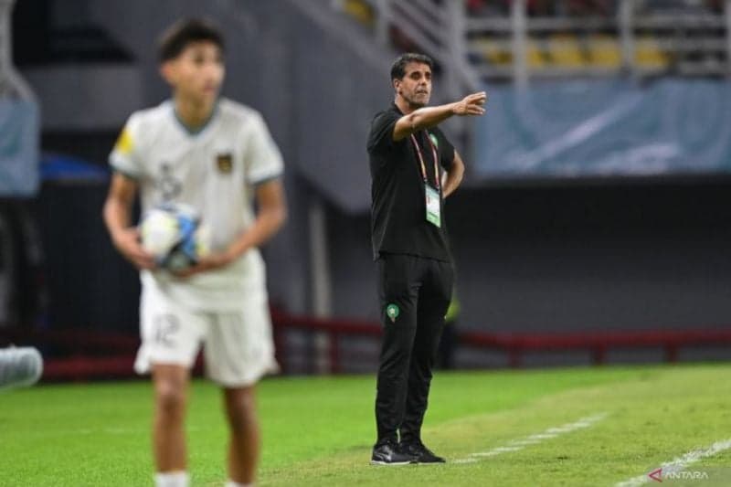 Pelatih Maroko Mengaku Kesulitan Lawan Indonesia