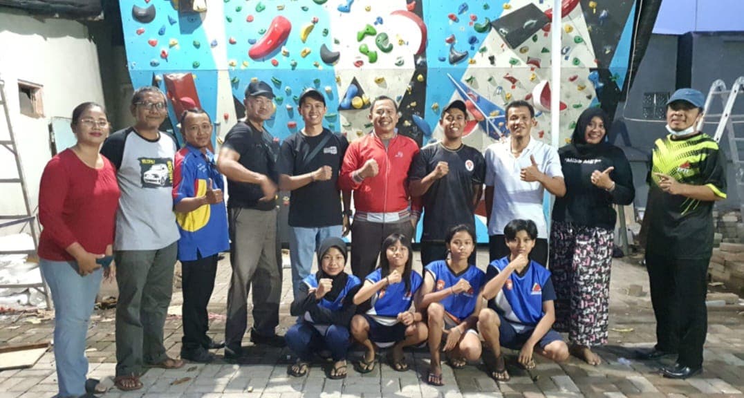 Apresiasi Club Baru Panjat Tebing, FPTI Kota Probolinggo Kunjungi Bascamp LSCC