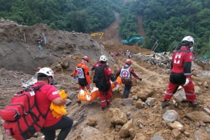 Akibat Tanah Longsor di Davao Oro, 90 Orang Tewas