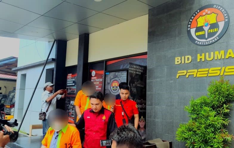 Terkait Kepemilikan 22 Gram Sabu, Tiga Warga Gorontalo Dibekuk Polisi
