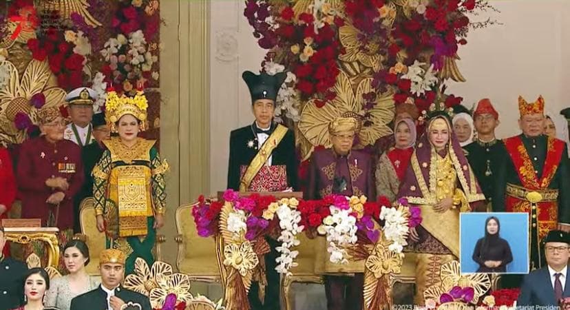 Makna Baju Adat Jokowi di Upacara HUT ke-78 RI
