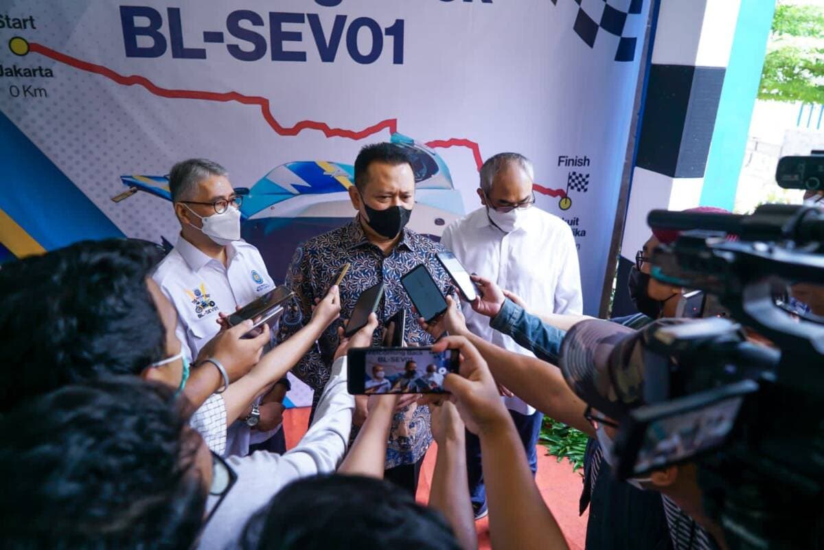 Motor Listrik BL-SEV 01 Sukses Touring Jakarta-Mandalika, Diapresiasi Ketua IMI