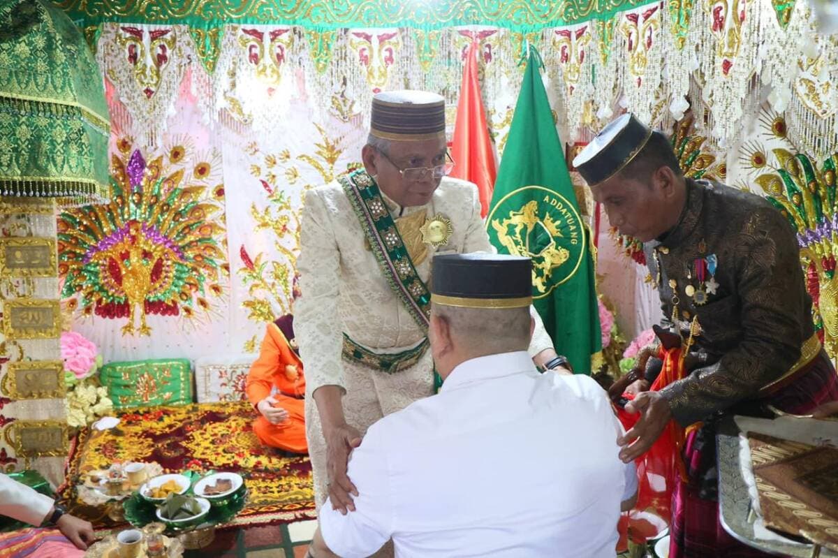 Kunjungi Addatuang Sidenreng, LaNyalla Bahas Kekuatan Bangsa Selain Parpol