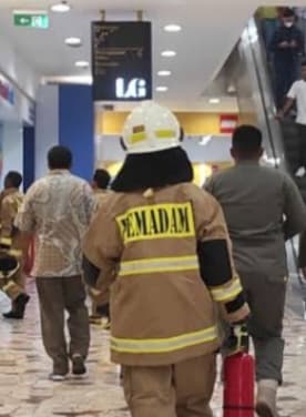 Mal Senayan City Kebakaran, Sumber Api Diduga dari Restoran di Lower Ground 