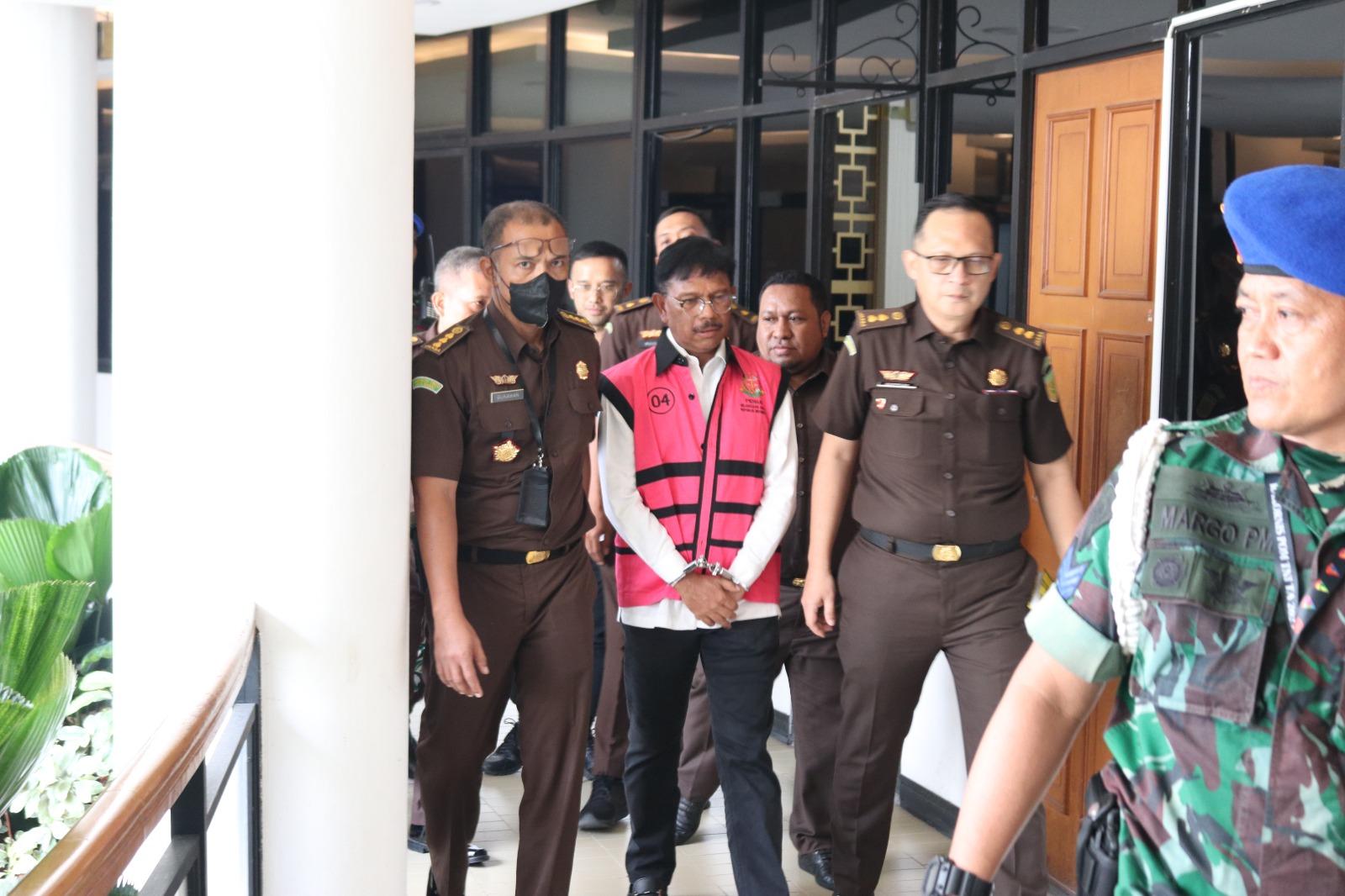 Keluarga Amini Johnny G Plate Jadi Justice Collaborator