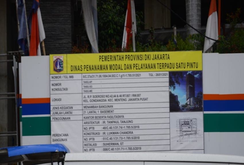 Diduga Melanggar, DPRD DKI Jakarta dan Heru Diminta Ungkap Perizinan Pembangunan Tower NasDem 