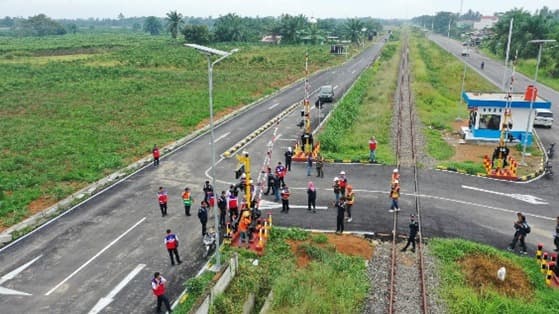 Perlintasan Sebidang Jalur Kereta Api Masih Mengkhawatirkan 