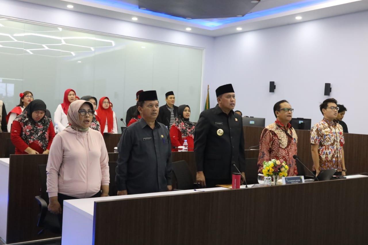 Wali Kota Bekasi Beri Arahan Kepada PPPK Lewat Zoom Meeting