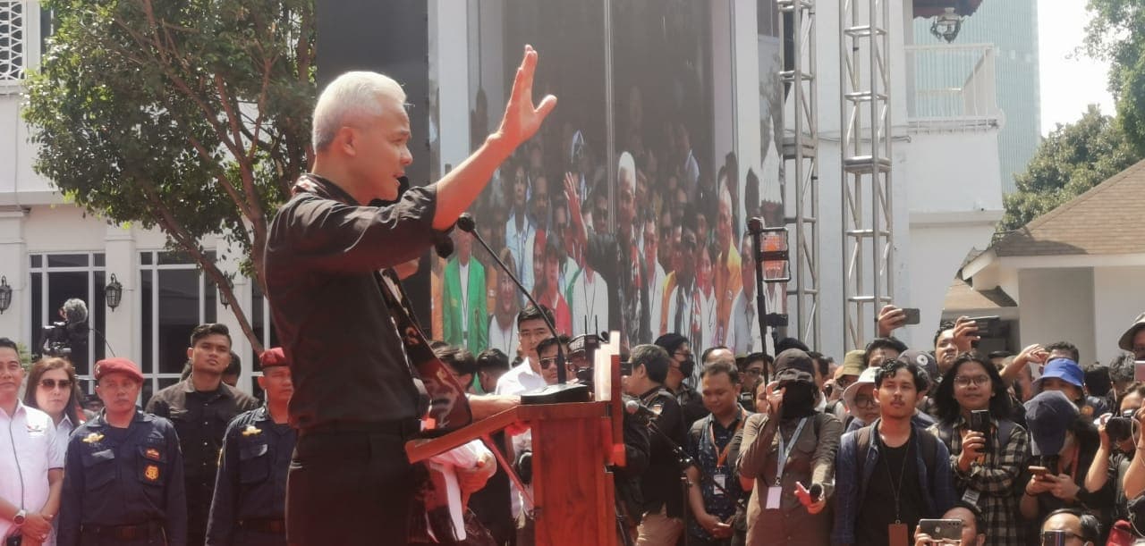 Ganjar Ogah Ungkap Strategi Kampanyenya, Tapi...