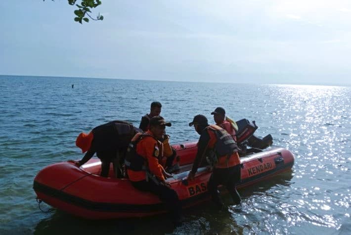 Basarnas Cari Nelayan yang Hilang di Perairan Kolaka