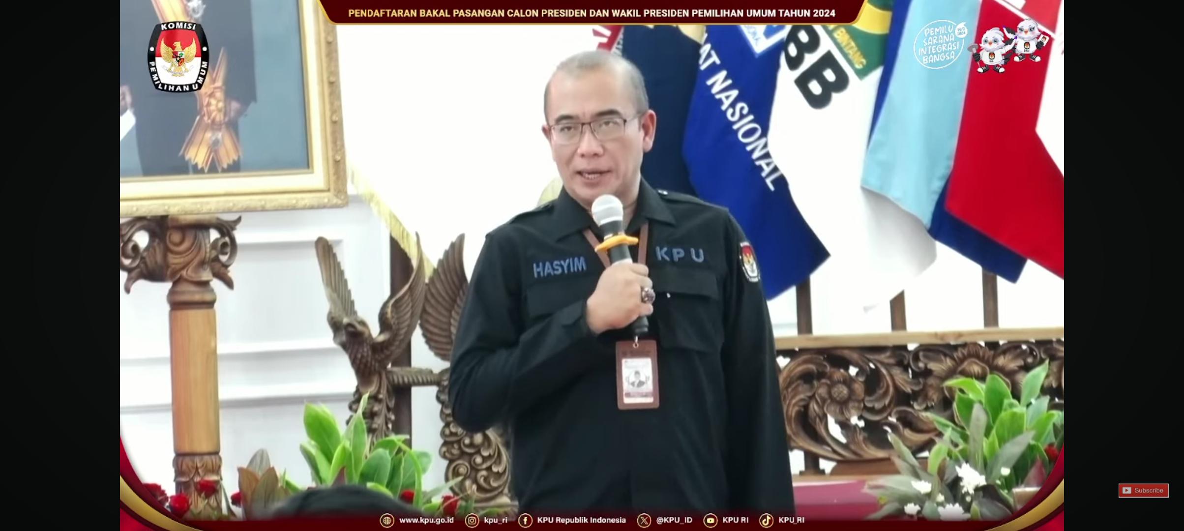 KPU Konsultasi Revisi PKPU Pencalonan Presiden dan Wakil Presiden