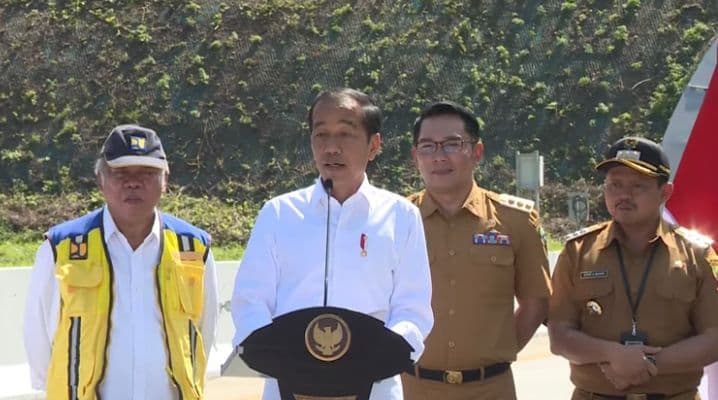 Presiden Jokowi Resmikan Tol Cisumdawu