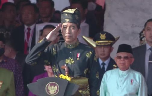 Jokowi Pimpin Upacara Peringatan Hari Lahir Pancasila