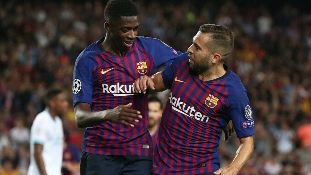 Jordi Alba: Barcelona Harus Perbaharui Kontrak Dembele