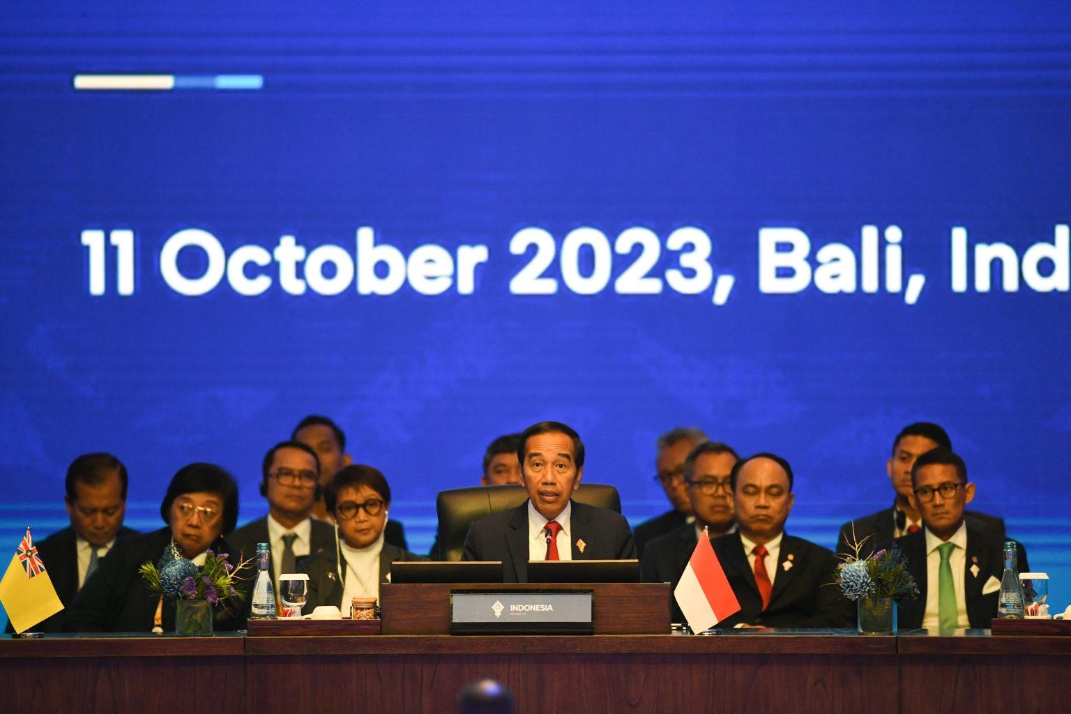 Jokowi Buka KTT AIS Forum 2023, Ajak Pimpinan Negara Pulau dan Kepulauan Perkuat Kerja Sama Atasi Masalah Kelautan