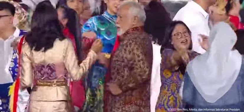 Asyik! Pemimpin Negara Bergoyang di KTT ke-43 ASEAN