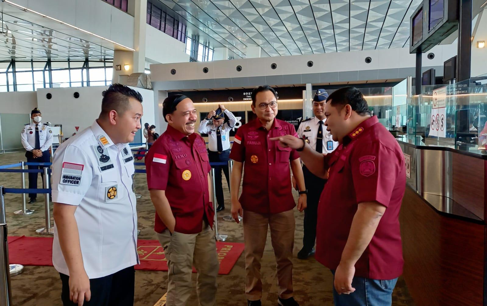 Kakanwil DKI Tinjau Kesiapan Petugas TPI Soekarno-Hatta dalam Antisipasi Arus Balik Cuti Idul Fitri