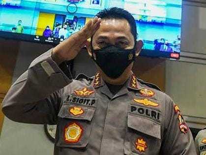 Kapolri  Bakal Copot Anak Buahnya yang Terlibat Judi Online
