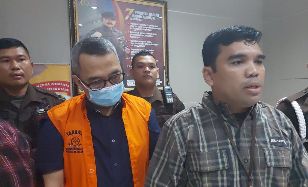 Kejati Sumut Jebloskan 3 Tersangka Korupsi Jalan Silangit-Muara ke Rutan