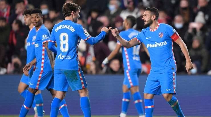 Rayo 0-1 Atletico Madrid, Rojiblancos Naik ke Posisi Ketiga