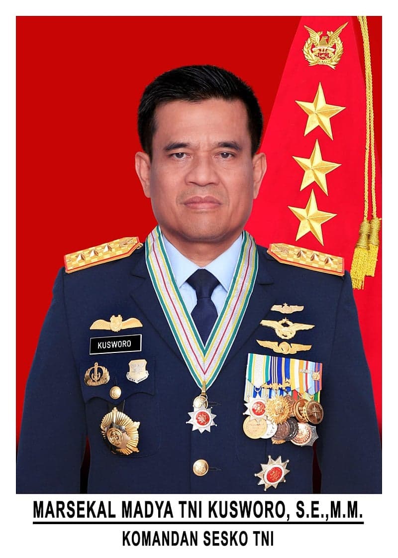 Marsdya TNI Kusworo Dilantik Jadi Kabasarnas