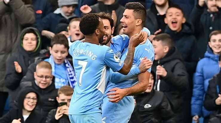 Hasil Premier League: Manchester City 3-0 Everton