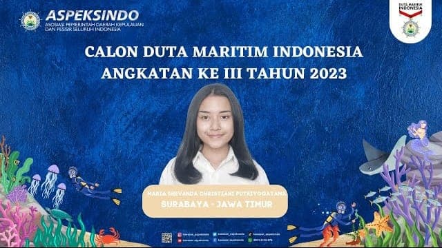 Mahasiswi Asal Surabaya Berhasil Lulus dalam Seleksi Beasiswa Sekolah Duta Maritim, Aspeksindo