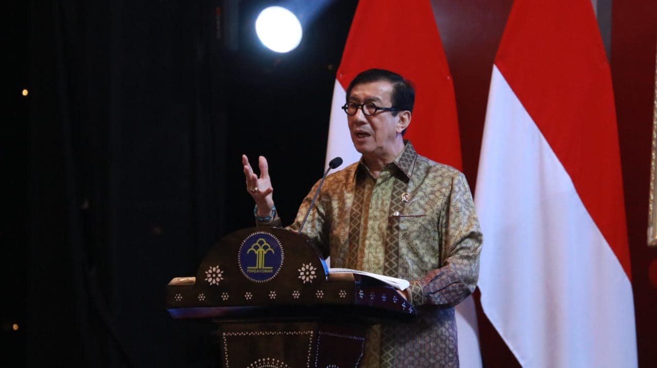 Menkumham Yasonna: Pemanfaatan Informasi Hukum JDIHN Sebagai Pilar Utama Kemajuan Bangsa